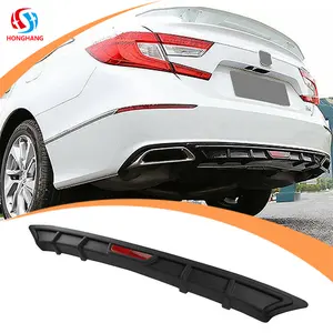Changzhou Honghang Factory Manufacture Car Accessories Auto Parts Body Kit Parts Rear Diffuser Spoiler For Honda Accord 2015+