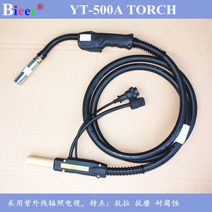 Welding Torch 500A 5M National Standard Air Cooled Electric Ignition MIG CO2 Gas Shielded - Product Image 2