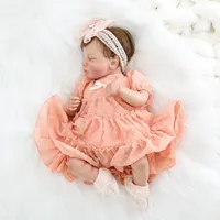 Poupée Reborn réaliste de 20 pouces en vinyle souple, jouet pour enfants, cadeau, vente en gros, personnalisable
