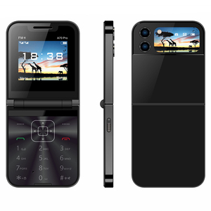 Teléfono Móvil <span class=keywords><strong>A70</strong></span> Pro de 2.4 Pulgadas en Oferta, Teléfono Móvil Básico Plegable GSM de Banda Cuádruple con Larga Duración de Batería - Product Image 1