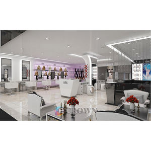 Elegant High Quality Beauty Salon <strong>Counter</strong> Workstation Beauty Salon Store <strong>Coton</strong> Shop OEM - Product Image 1