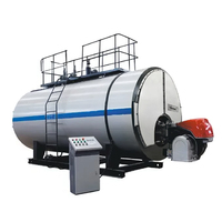 Caldera de Gas Multicombustible Horizontal Serie CWNS para Calefacción por Suelo Radiante Doméstica y Uso Industrial, Precio Competitivo para Agua Caliente