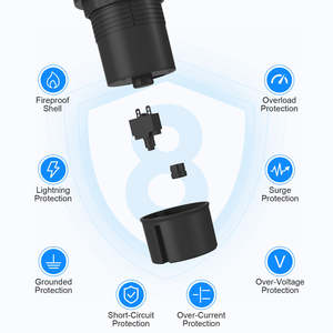 לנו שולחן עבודה רגיל תקע 4ac שקע 15w מטען שולחן עבודה קופץ דלפק מטבח שקע דלפק פופ אפ יצרן - Product Image 6