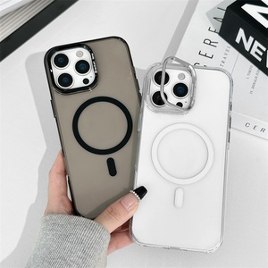 Custodia per <span class=keywords><strong>iPhone</strong></span> 15 16 17 con Ricarica Wireless, Supporto <span class=keywords><strong>Fotocamera</strong></span> in PC da 2,0 mm, <span class=keywords><strong>Cover</strong></span> Magnetica per <span class=keywords><strong>iPhone</strong></span> 15 14 13 <span class=keywords><strong>12</strong></span> <span class=keywords><strong>Pro</strong></span> - Product Image 2