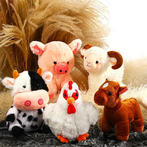 Animales <span class=keywords><strong>de</strong></span> Granja <span class=keywords><strong>de</strong></span> Peluche Personalizados al por Mayor, Decoraciones para Fiestas <span class=keywords><strong>de</strong></span> Cumpleaños, <span class=keywords><strong>Cerdo</strong></span>, Gallo, Caballo, Oveja, Vaca, Animales <span class=keywords><strong>de</strong></span> Granja <span class=keywords><strong>de</strong></span> Peluche, Juguetes - Product Image 4