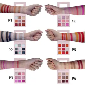 Wholesale Eyeshadow Palette Private Label High Pigment Custom Eye Shadow Palette