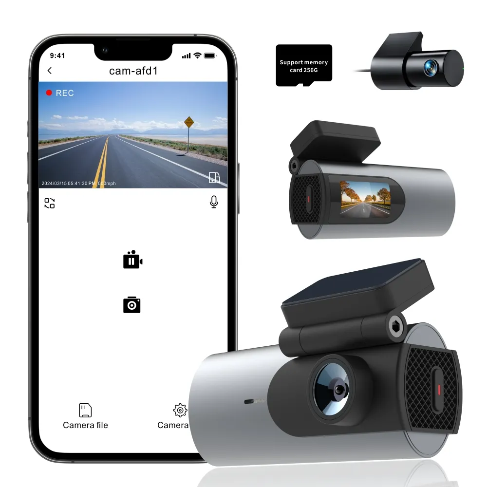 Jarvis Gps Auto Tracker Voertuig Dvr Mobiele Monitor Systeem Online View Auto Dash Cam 2 Kanaals Mdvr