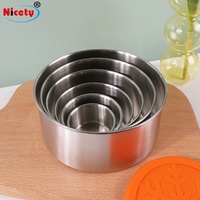 Ensemble de boîtes à déjeuner Bento pour enfants, boîte à Bento ronde étanche à l'air récipient à Sauce en acier inoxydable récipient alimentaire rond avec couvercle en silicone