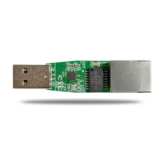 CH397 USB 2.0 to Ethernet Adapter 10/100Mbps - Compact Low Power Network Module Development Board for IoT/Embedded Systems