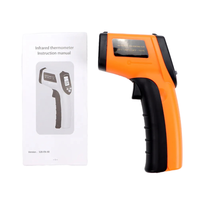 TERMOMETER DIGITAL GM320 TANPA KONTAK NIRKABEL LCD DENGAN SENSOR SUHU INFRAMERAH LASER IR METER INDUSTRI
