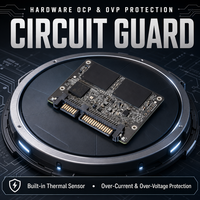 Disque SSD SATA III demi-format de qualité industrielle MO-297 MLC Flash de 16 Go à 256 Go avec protection OCP OVP pour appareils médicaux