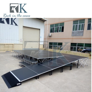 Factory Price <b>Stage</b> Kit Aluminum <b>Stage</b> Equipment System Portable Smart <b>Stage</b> Modular <b>Stage</b> <b>Platform</b> with Slopes - Product Image 5