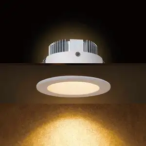 Yansımasız downlight dükkanı işık spot otel projesi gömme fikstür led anti parlama saa 10w ayarlanabilir ip65 tavan led downlight