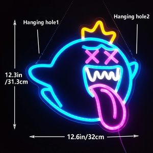 ป้ายไฟนีออน LED แบบยืดหยุ่นสั่งทำได้ ป้องกันน้ำ IP65 ออกแบบฟรี ปรับความสว่างได้ ความยาว 10 เมตร สำหรับธุรกิจ งานวันเกิด งานปาร์ตี้ ใช้ในบ้าน - Product Image 2