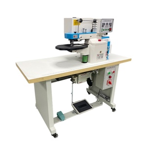 Notebook Automatic Gluing and Folding Machine for Leather Upper Hot Shoe <b>Sewing</b> Tape Bags Suitcases Tape Folding Gluing <b>Sewing</b> M - Product Image 2