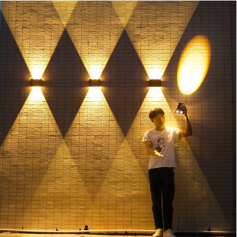 Yunduo Waterproof Garden Lights Solar Wall up and Down Wall Light Outdoor Wall Lighting · image 5