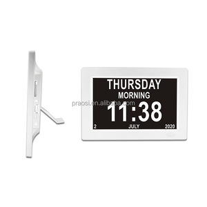 Pros-reloj Digital con pantalla <span class=keywords><strong>IPS</strong></span> de 8 pulgadas para personas mayores, dispositivo con recordatorios de medicina, para la pérdida de memoria y la visión - Product Image 4