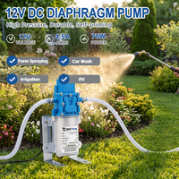 Pompe à eau électrique 12V DC micro intelligente à diaphragme, 70W, auto-amorçante pour pulvérisation et désinfection