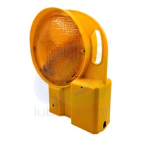Feux de signalisation routière LB-7000, 5 ensembles synchronisés à clignotement séquentiel, feux de signalisation portatifs avec support en fer, LED IP54, batterie PC