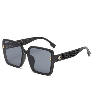 High Quality Trendy Sunglasses for Women Square <b>Frame</b> Anti-Ultraviolet Street Shot Glasses - Product Image 6