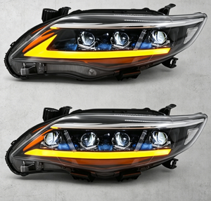 High Brightness 12V <b>LED</b> <b>Headlight</b> with DRL for Toyota Corolla 2011-2013 - Product Image 4