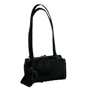 Bolso de Hombro Estilo Boston Negro con Cierre de Cremallera Antirrobo para Uso Diario, Bolso de Mano para Mujer - Product Image 5