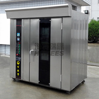Machine professionnelle pour la fabrication de biscuits / Four rotatif 32 plateaux / Machine automatique pour la cuisson de pizzas, four rotatif pour boulangerie