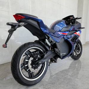 Motocicletas Deportivas Eléctricas de Alta Velocidad, Nuevas, con Ruedas Grandes de 17'', 100% Eléctricas, 5000W, Fabricante - Product Image 5