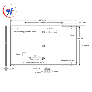 แผงพลังงานแสงอาทิตย์ Qcells 550W Qpeak Duo Ml G10 405 Q เซลล์คู่แผงกระจก Solaires เซลล์ 400 วัตต์ผลิตในเกาหลี - Product Image 4