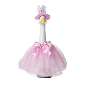 MSYO Disfraz de <span class=keywords><strong>Ganso</strong></span> para Porche con Falda de Tul y Sombrero, Temática del Día de San Patricio, con Estampado de Trébol, para Decoración de Jardín y Porche - Product Image 4