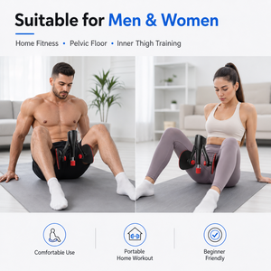 Entrenador <span class=keywords><strong>de</strong></span> Suelo Pélvico Ajustable, Ejercitador <span class=keywords><strong>de</strong></span> Muslos Internos <span class=keywords><strong>de</strong></span> PP TPE Suave, Almohadillas Antideslizantes Giratorias <span class=keywords><strong>de</strong></span> 360 Grados, Equipo <span class=keywords><strong>de</strong></span> Fitness para Adultos - Product Image 3