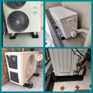 Pièces de climatiseur, coussinets amortisseurs, base en caoutchouc pour unité extérieure de pompe à chaleur, isolation phonique, support étanche - Product Image 3