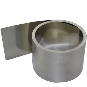 Good Price Thin Titanium Sheet GR2 GR5 0.01mm 0.02mm 0.03mm 0.05mm Titanium Foil For Voice Coil