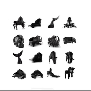 Sculpture <span class=keywords><strong>de</strong></span> siège d'animal en queue <span class=keywords><strong>de</strong></span> poisson en fibre <span class=keywords><strong>de</strong></span> verre <span class=keywords><strong>de</strong></span> grande taille <span class=keywords><strong>de</strong></span> 240cm pour la décoration <span class=keywords><strong>de</strong></span> parc <span class=keywords><strong>de</strong></span> jardin d'hôtel produit d'artisanat en résine - Product Image 2