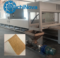 Ligne de production de carreaux céramiques MCM MachiNova pour matériaux de décoration de bâtiment flexibles