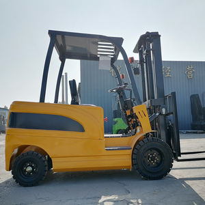Fabrika Tedarikçisi Dengeli Elektrikli Forklift 2 Ton Kurşun Asit Akülü Forklift Arazi Forklifti Oturarak Çalışma - Product Image 4