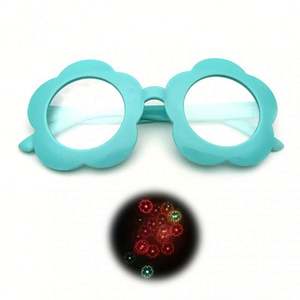 Nouvelles lunettes à effet tournesol : Regardez les lumières se transformer en forme de fleur – Lunettes de festival et de fête - Product Image 3