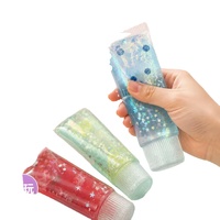 Jouets créatifs en forme de dentifrice liquide à presser pour se détendre et soulager le stress ; compressibles, modelables, transparents et élastiques