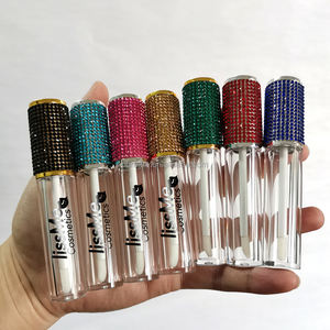 10ml Weiße und Schwarze Große Lipgloss-Applikatoren mit Pinsel und Doe-Foot-Form, Lipgloss-Tuben mit Individuellem Logo und Verpackungsboxen - Product Image 2