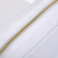 Keymay livraison rapide couleur bonbon étanche Nylon sac cosmétique voyage maquillage sac voyage toilette fermeture éclair Pouhch Nylon sac de rangement