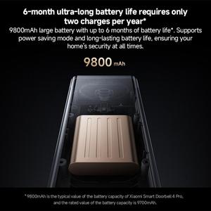 กริ่งประตูอัจฉริยะ <span class=keywords><strong>Xiaomi</strong></span> 4 Pro ของแท้ใหม่ล่าสุด2025 - Product Image 5