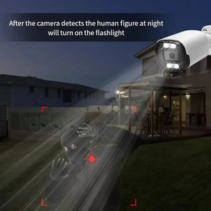 OEM/ODM 5MP akıllı çift ışık PoE IP güvenlik kamera Metal konut IP66 kapalı ColorVu açık ağ güvenlik kamerası - Product Image 5