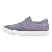 Sneakers Casual Unisex in Tela Slip-on con Suola Spessa Antiscivolo per Camminata e Skate, Estive Autunnali
