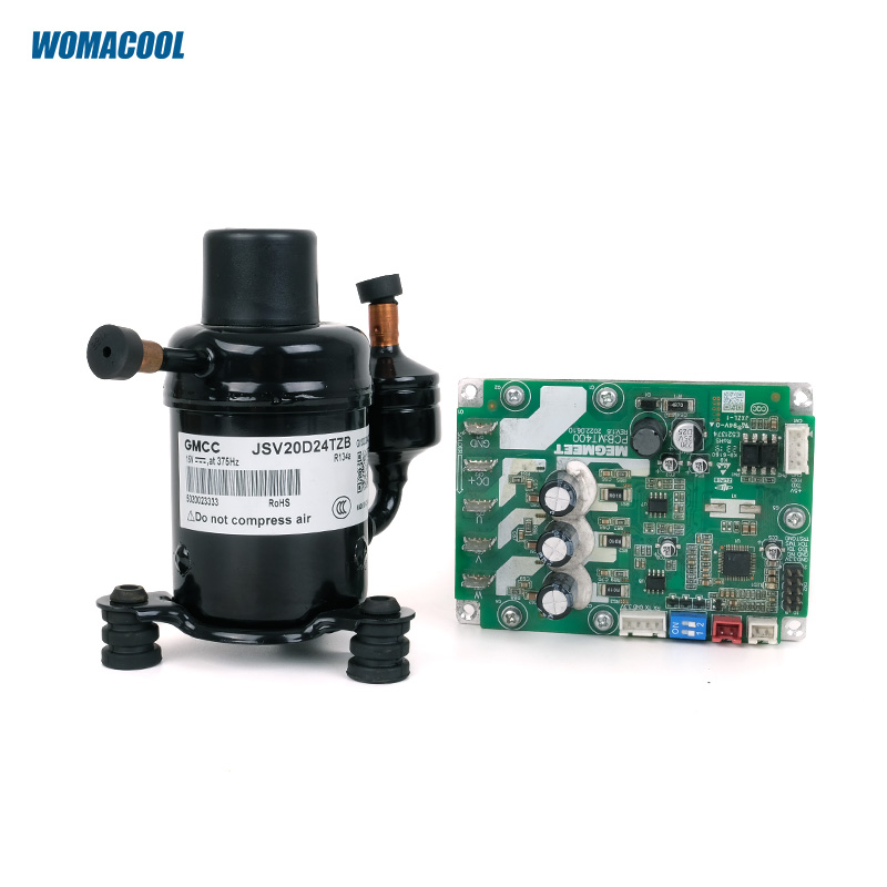 ソーラーマイクロミニロータリー冷凍コンプレッサーGMCC JSV20D24TZB