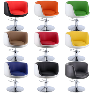 Barre de chaise de barbier ronde à hauteur réglable et pivotante à 360 degrés de conception industrielle populaire en gros - Product Image 6