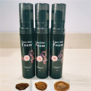 Tinta <span class=keywords><strong>per</strong></span> <span class=keywords><strong>capelli</strong></span> schiuma Spray <span class=keywords><strong>per</strong></span> parrucche all'ingrosso <span class=keywords><strong>per</strong></span> <span class=keywords><strong>capelli</strong></span> tinta pizzo tinta schiuma Mousse 3 colori marrone chiaro di pizzo tinta Mousse Mousse - Product Image 2