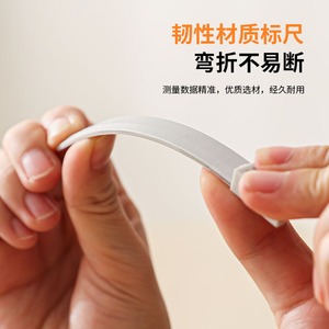 Utility Knife With Magnetic Attachment And Ruler Stainless Steel Blade White Color For Package Opening - Product Image 3