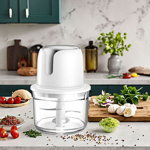 New Design Automatic Household Outdoor Battery-Powered Stainless Steel 4 Blade Cordless <b>Meat</b> Chopper & Electric <b>Meat</b> <b>Grinder</b> - Product Image 1