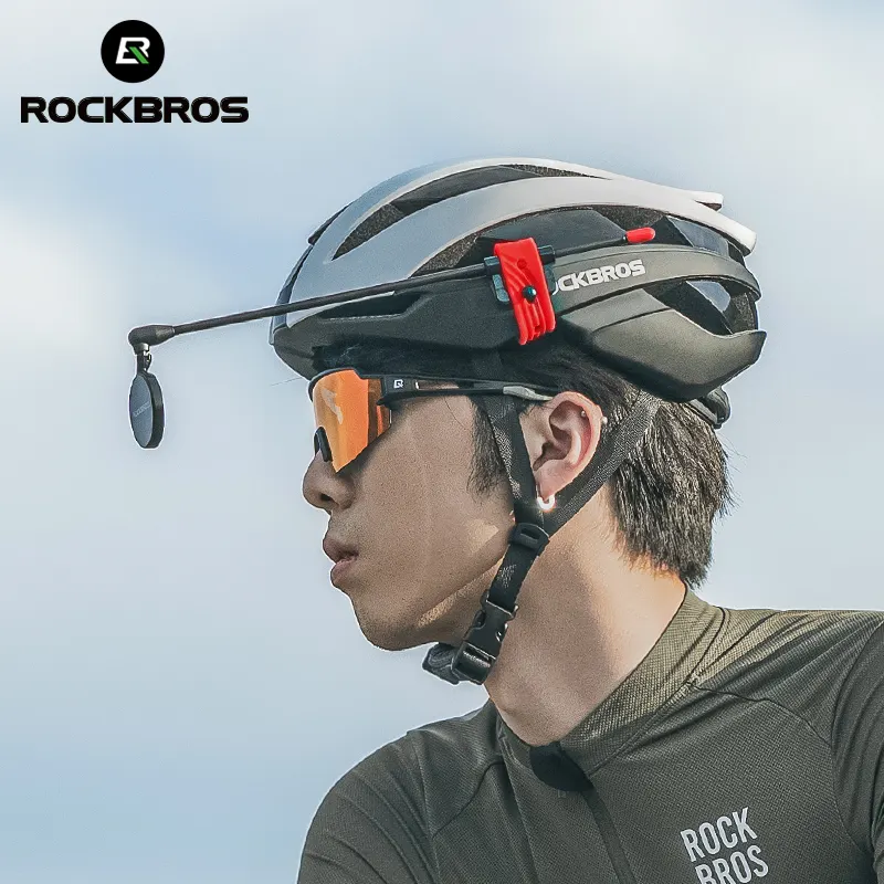 ROCKBROS, лидер продаж, новый дизайн, хорошая цена, велосипедный шлем заднего вида, велосипедный шлем, мини-отражатель, плоское зеркало