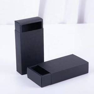 100 Stuks Een Pak Klaar Om Goedkope Candy <span class=keywords><strong>Box</strong></span> <span class=keywords><strong>2</strong></span> Stuks Met Lade Boek Vormige Zwart Wit Bruin Cookie doos Met Logo - Product Image 2